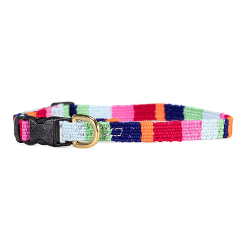 Adjustable XS Side-Release Pet Collar 8-12 Inch for Small Dogs and Cats – Vibrant Design | Made in USA Auburn Leathercrafters  item