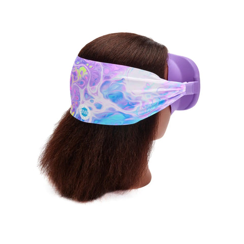 Adult Pastel Swirl Swim Mask – Silicone Frame with Tempered Glass Lenses | Splash Place | Assembled in USA Splash Place  Adult Swim Mask