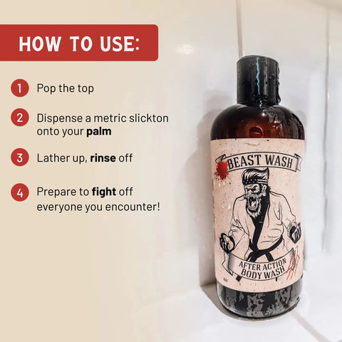 After Action Body Wash Johnny Slicks 
