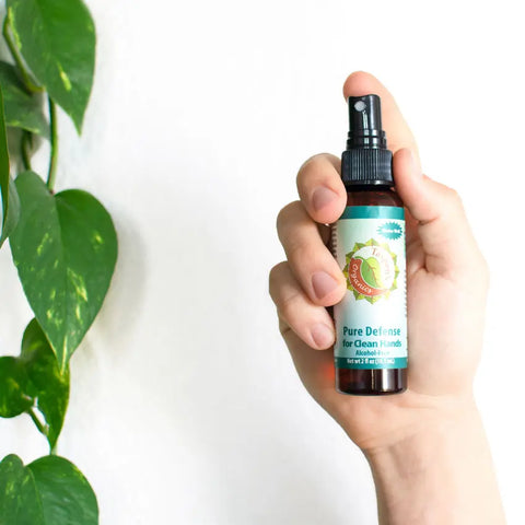 Alcohol-Free Hand Purifier Spray 4 oz – Plant-Based Cleanser | Made in USA Taspen's Organics  Bath and Body (10)