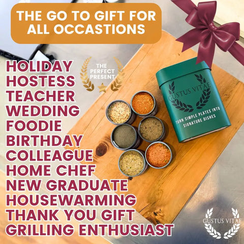 All American Wings Gourmet Seasoning Set – Handcrafted Spice Collection | Made in USA Gustus Vitae  Collections & Gift Sets