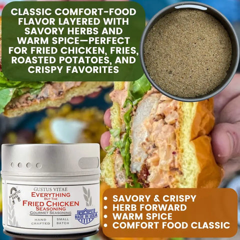 All American Wings Gourmet Seasoning Set – Handcrafted Spice Collection | Made in USA Gustus Vitae  Collections & Gift Sets