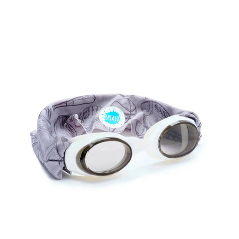 All Star Tangle-Free Swim Goggles – Kids to Adult One Size – Anti-Fog Grey Lenses | Assembled in USA Splash Place  Swim Goggles