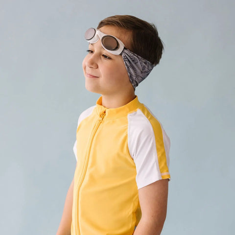 All Star Tangle-Free Swim Goggles – Kids to Adult One Size – Anti-Fog Grey Lenses | Assembled in USA Splash Place  Swim Goggles