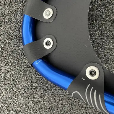 All-Terrain Snowshoes 27 Inch Blue – Lightweight Durable | Made in USA - Scratch & Save Crescent Moon  item
