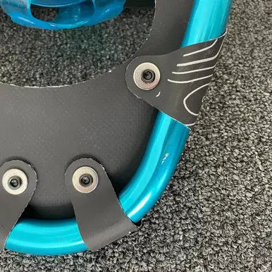 All-Terrain Snowshoes 27 Inch Teal – Lightweight Durable Frame | Made in USA - Scratch & Save Crescent Moon  item