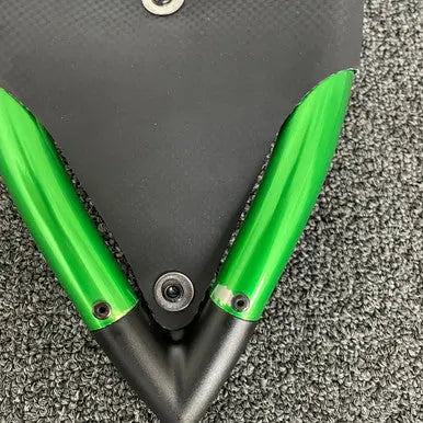 All-Terrain Snowshoes 27 Inch – Durable Sawtooth Green Frame | Made in USA - Scratch & Save Crescent Moon  item