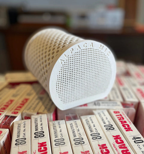 Alpaca Felt Microphone Cover – Studio-Grade Noise Reduction | Made in USA by Alpaca Mic Alpaca Mic  Microphone Accessory