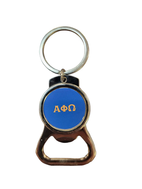 Alpha Phi Omega Bottle Opener Keychain 3.5 Inch – Greek Fraternity Logo Keyring | Made in USA Michelle Marie Boutique  Bottle Opener