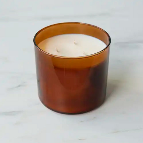 Apple Cider Soy Wax Candle 3-Wick 17 oz – Handcrafted Home Fragrance | Made in USA MorninWood Candles  Candles