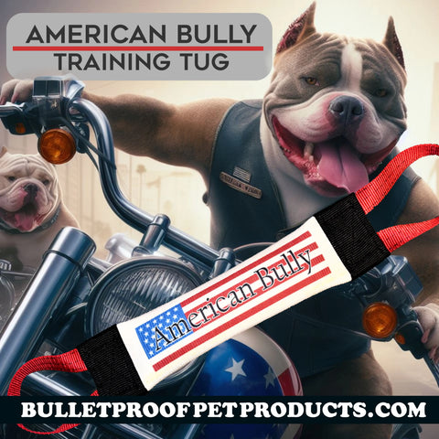 American Bully Durable Fire Hose Dog Tug Toy – Heavy Duty Training Tug | Made in USA Bulletproof Pet Products Inc  TUGS