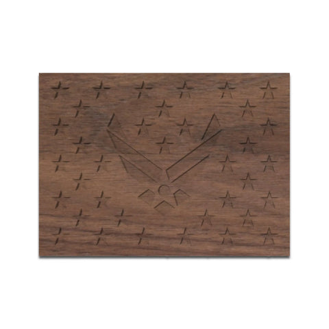 American Flag Challenge Coin Holder – Walnut & Maple Wood Display Rack | Made in USA Legacies of America Woodworking Company  Challenge Coin Display
