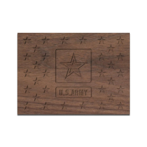 American Flag Challenge Coin Holder – Walnut & Maple Wood Display Rack | Made in USA Legacies of America Woodworking Company  Challenge Coin Display