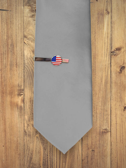 American Flag Tie Pin and Tie Bar Set – Stainless Steel Patriotic Accessories | Made in USA Premium Quality Michelle Marie Boutique  Tie Pin