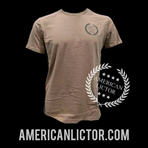 American Lictor Laurel Logo T-Shirt – Premium American Cotton Top | Made in USA Apparel American Lictor  T-Shirt