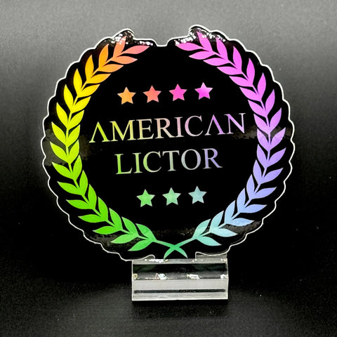 American Lictor Logo Vinyl Sticker – Patriotic Decal | Made in USA American Lictor  Vinyl Stickers