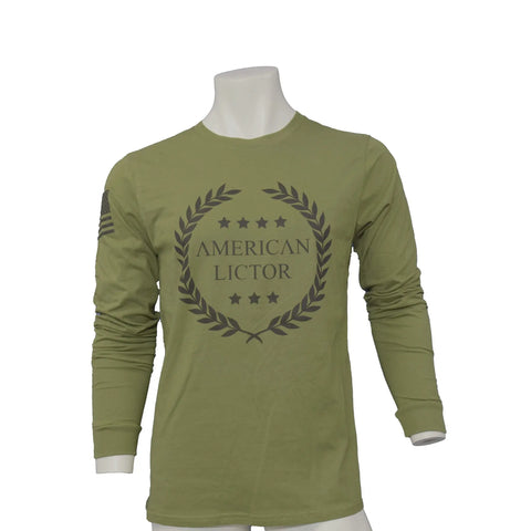 American Lictor Long Sleeve Shirt – 100% Combed Cotton | Made in USA American Lictor  Long Sleeve