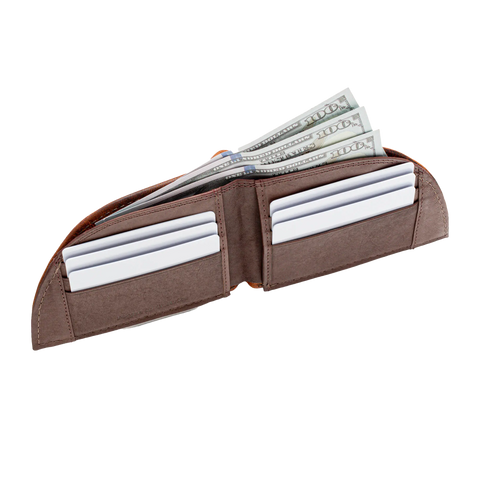 American Made Bison Leather Front Pocket Wallet – Slim RFID Blocking Wallet | Handmade in Maine USA Rogue Industries  Wallet