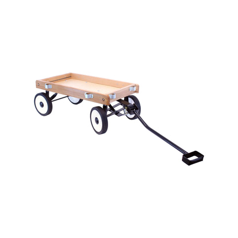 Amish Handcrafted Berlin P-Wee Wagon – Child-Sized Solid Hardwood Toy Wagon with Steel Frame | Made in USA Amish Toy Box  Wagon