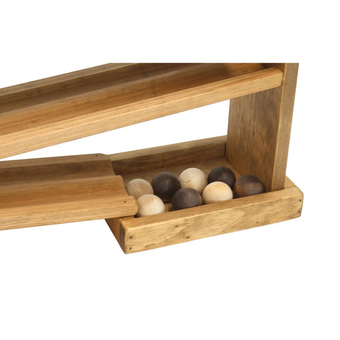 Amish Handmade Wooden Ball Roller Racetrack Toy – Classic Kids Playset | Made in USA Amish Toy Box  Toy
