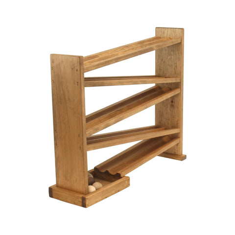Amish Handmade Wooden Ball Roller Racetrack Toy – Classic Kids Playset | Made in USA Amish Toy Box  Toy
