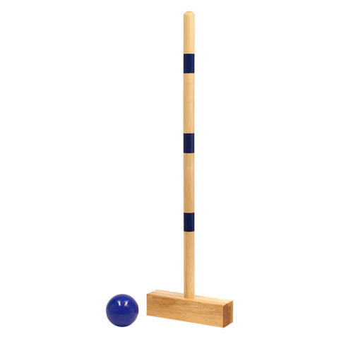 Amish-Made 8-Player Wooden Croquet Set – Maple Hardwood Mallets | Classic Outdoor Game Made in USA Amish Toy Box  Games and Puzzles