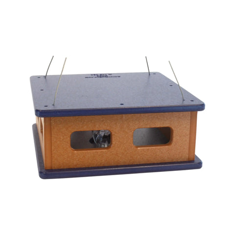 Amish-Made Bluebird Mealworm Feeder – Eco-Friendly Hanging Birdhouse | Made in USA Amish Toy Box  Lawn & Patio