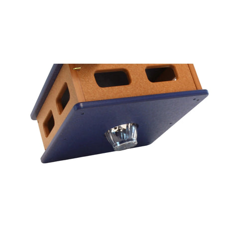 Amish-Made Bluebird Mealworm Feeder – Eco-Friendly Hanging Birdhouse | Made in USA Amish Toy Box  Lawn & Patio