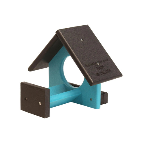 Amish-Made Peanut Butter Bird Feeder 8x7 Inch – Poly Lumber Durable Feeder for Woodpeckers | Made in USA Amish Toy Box  Bird Feeder