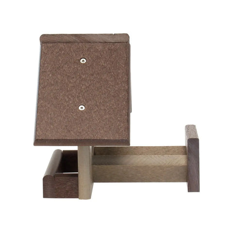 Amish-Made Peanut Butter Bird Feeder 8x7 Inch – Poly Lumber Durable Feeder for Woodpeckers | Made in USA Amish Toy Box  Bird Feeder