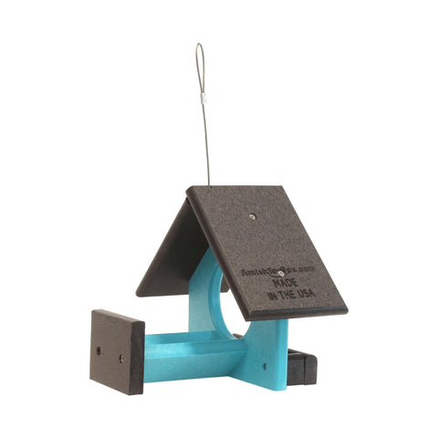 Amish-Made Peanut Butter Bird Feeder 8x7 Inch – Poly Lumber Durable Feeder for Woodpeckers | Made in USA Amish Toy Box  Bird Feeder