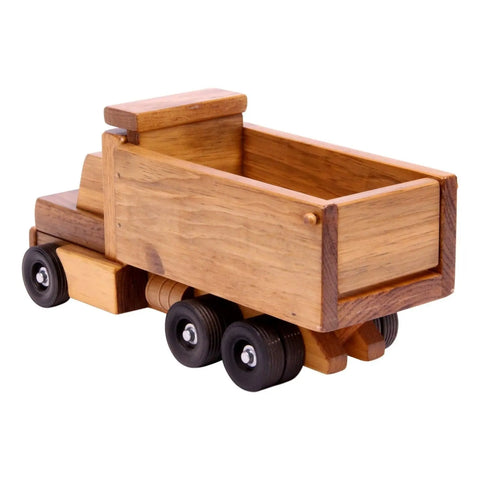 Amish-Made Wooden Toy Dump Truck – Durable Solid Wood Play Vehicle | Made in USA Amish Toy Box  Wooden Toys,Trains, Trucks and Things