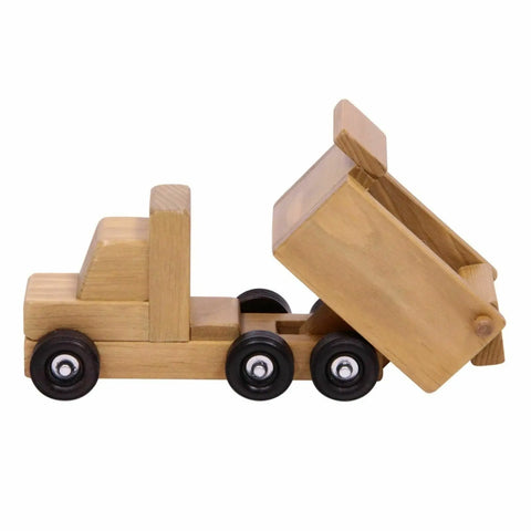 Amish-Made Wooden Toy Dump Truck – Durable Solid Wood Play Vehicle | Made in USA Amish Toy Box  Wooden Toys,Trains, Trucks and Things
