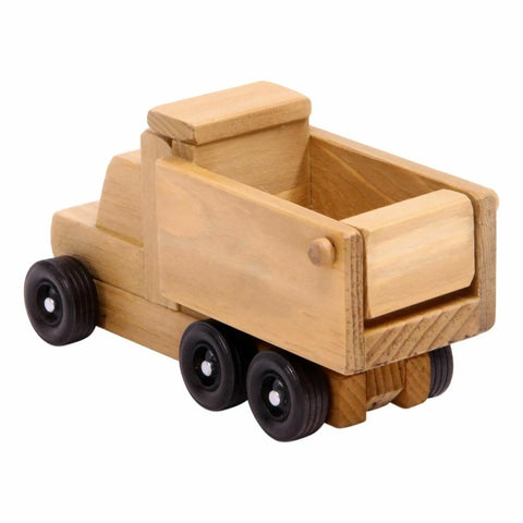 Amish-Made Wooden Toy Dump Truck – Durable Solid Wood Play Vehicle | Made in USA Amish Toy Box  Wooden Toys,Trains, Trucks and Things