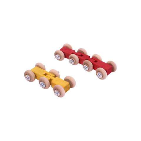 Amish-Made Wooden Train Roller Track – Non-Toxic Finish – Durable Kids Toy | Made in USA Amish Toy Box  Toy