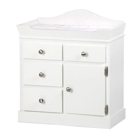 Amish Wooden Doll Changing Table 32 Inch – Fits 18 Inch Dolls – Handcrafted in USA | Amish-Made Amish Toy Box  doll furniture