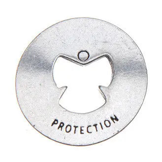 Angel Blessing Ring Charm – Handcrafted Pewter Protection Token | Pocket Charm | Made in USA Whitney Howard Designs  Blessing Ring