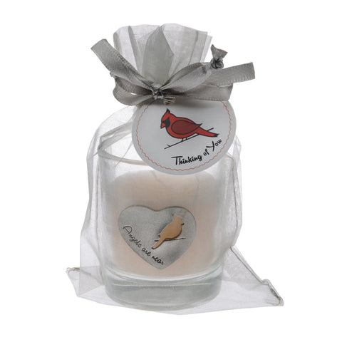 Angels Are Near Memorial Soy Candle – No Scent – Handcrafted Remembrance Candle | Made in USA Whitney Howard Designs  Candles