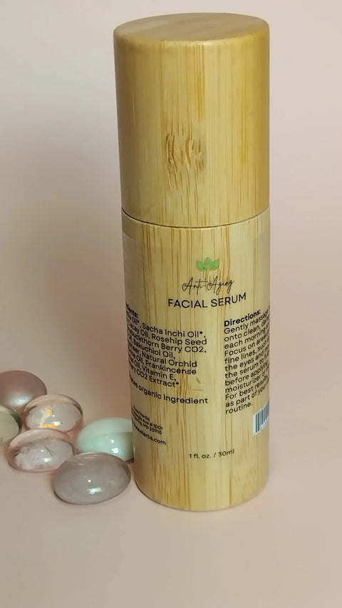 Anti Aging Face Serum 30ml – Plant Based Oils Blend | Handcrafted in USA Forev'Herbs  Facial Serum