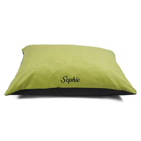 Villa Super Value Personalized Dog Bed – Durable Poly-Cotton Cushion | Made in USA Majestic Pet 