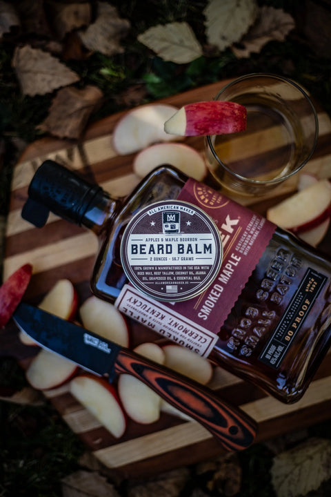 Apples Maple Bourbon Beard Balm 2 Oz – All American Maker | Made in USA All American Maker 