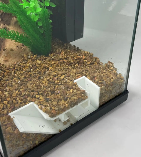 Aquarium Shrimp Hideout Tunnel – Unique Fish Viewing Cave | Made in USA Chatelet Manufacturing 
