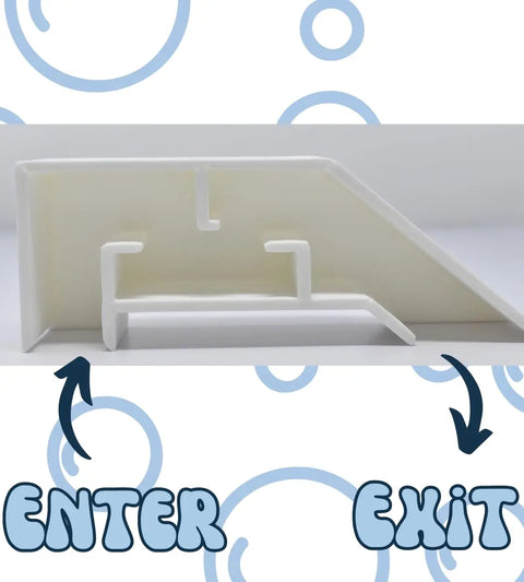 Aquarium Shrimp Hideout Tunnel – Unique Fish Viewing Cave | Made in USA Chatelet Manufacturing 
