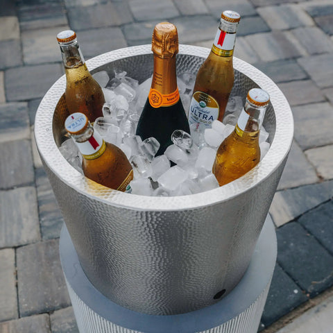 Arctic Stainless Steel Ice Bucket – Custom Beverage Cooler | Made in USA Havens | Luxury Metals  Drinkware > Stainless
