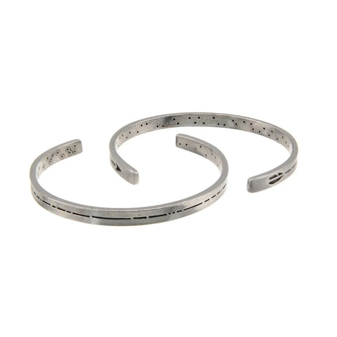 Arrow Design DUDE Cuff Bracelet – Eco-Friendly Recycled Pewter – Handcrafted Jewelry | Made in USA Whitney Howard Designs  DUDE