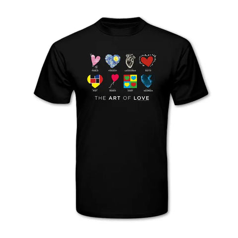 Art of Love Graphic Tee – Premium Soft Cotton Casual Shirt by Whitney Howard Designs | Made in USA Whitney Howard Designs  T-Shirts