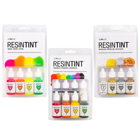 ResinTint Complete Color Set – 16 Premium Resin Pigments | Vivid, Non-Toxic, USA Made ArtResin  ResinTint