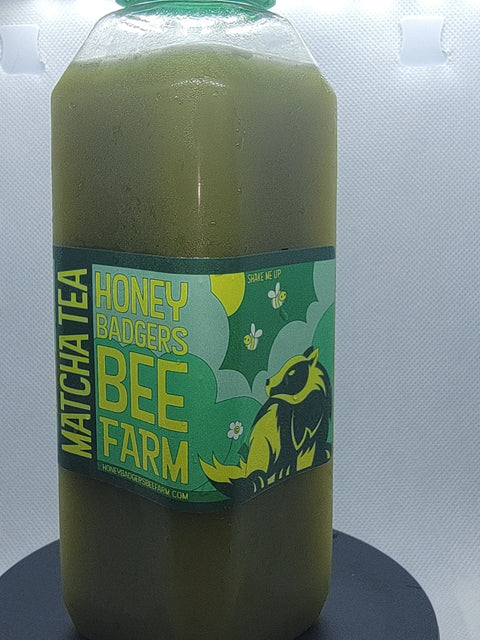 Artisan Cold Honey Tea Six Pack – Natural Flavored Iced Teas 80 Calorie – Made in USA Brooksville Florida Honey Badgers Bee Farm 