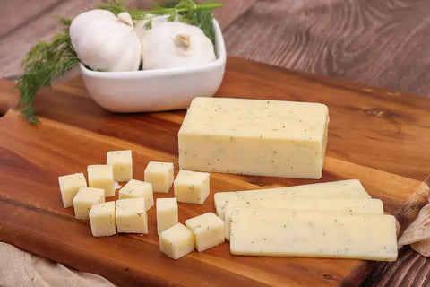 Garlic & Dill Cheddar Hennings Cheese  Cheese