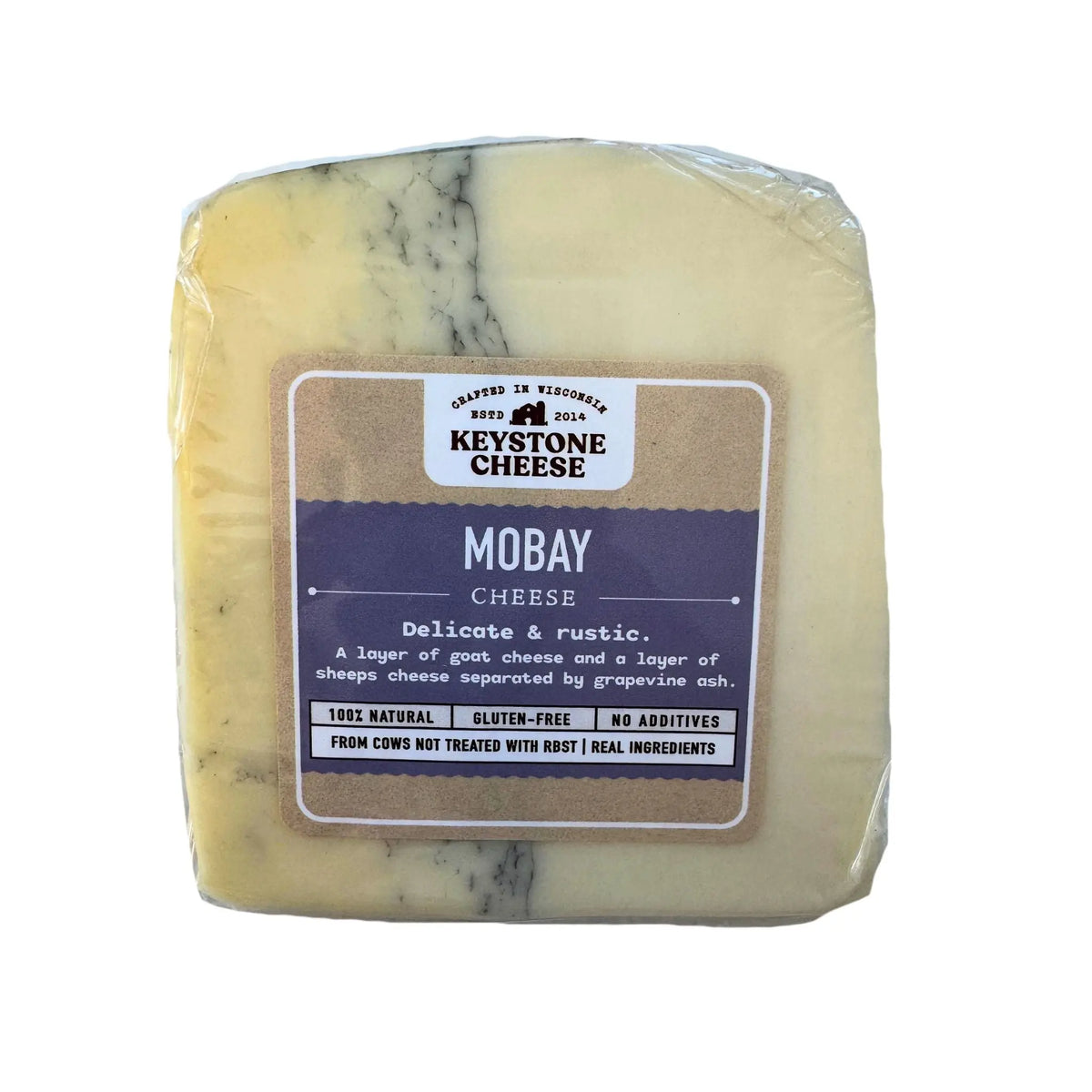 Artisan Mobay Cheese Wedge 5oz – Sheep Goat Blend Made in USA ...